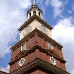Bell Tower of Independence Hall - Part of Philadelphia History