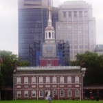 Independence Hall under construction - Part of Philadelphia History