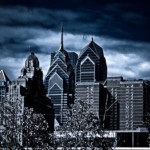 Philadelphia Skyline - by Bryan Willis Thompson - Philadelphia Artist