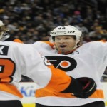 Philadelphia Flyers - Claude Giroux & Kimmo Timonen - Image UPI
