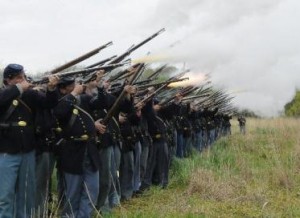 23rd Annual Civil War Re-enactment at Neshaminy State in Besalem Pennsylvania
