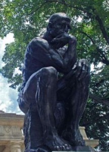 The Thinker at the Rodin Museum in Philadelphia