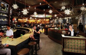 PBR bar & grill at XFINITY Live Sports complex in Philadelphia, PA
