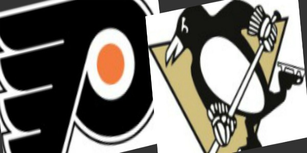 Philadelphia Flyers vs Pittsburgh Penguins in Pittsburgh