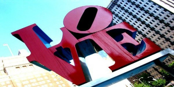 What's does Mother's Day mean - Love Park in Philly
