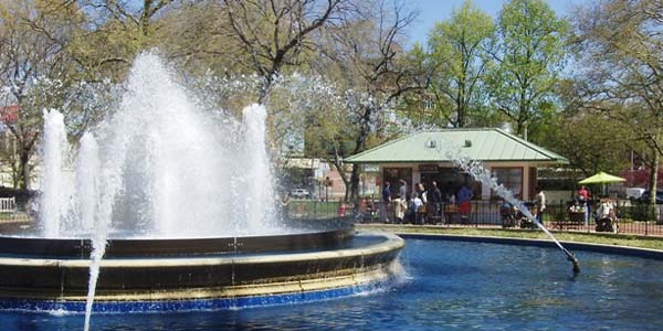 Franklin Square in Old City Philadelphia