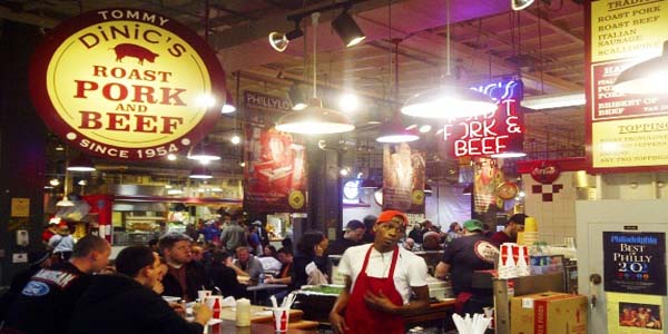 DiNic's Roast Pork & Beef at Reading Market Terminal in Philadelphia