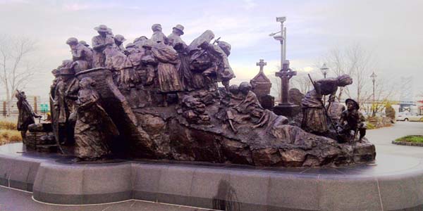 Irish Memorial at Penn's Landing