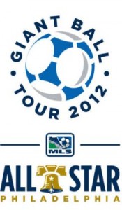Major League Soccer Giant Ball Tour in Philadelphia