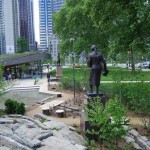 Sister Cities Park at Benjamin Franklin Parkway near Logan Square