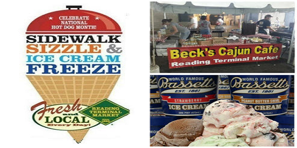 Sidewalk Sizzle & Ice Cream Festival at Reading Terminal Market