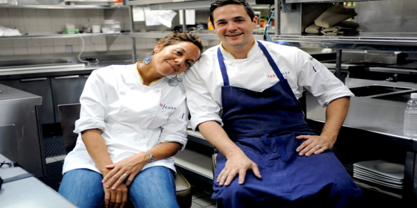Top Chef - Chefs Nina Compton & Nicholas Elmi 