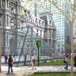 Rendering of a Renovated Dilworth Plark by KieranTimberlake and Olin