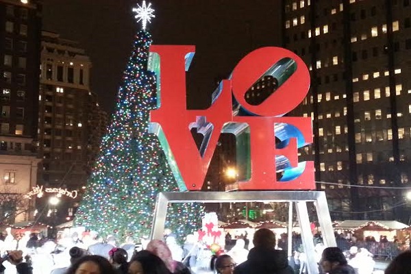 Tree Lighting LOVE Park