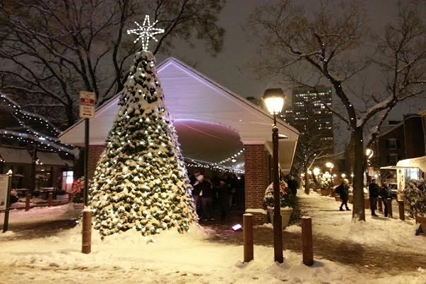 Tree Lighting in Philadelphia