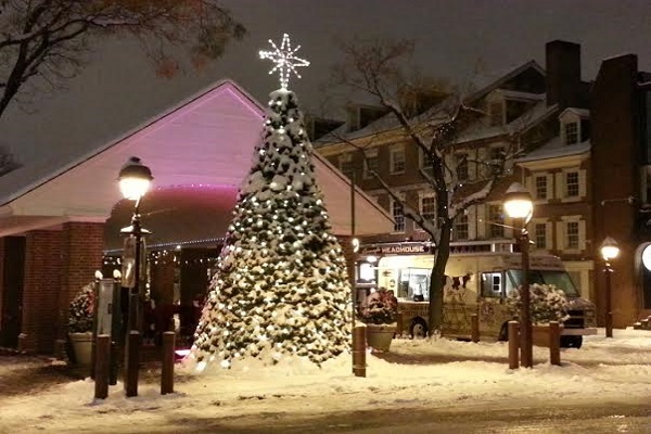 South Street Headhouse District Tree Lighting