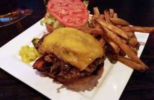 Bacon Cheeseburger at Founding Fathers