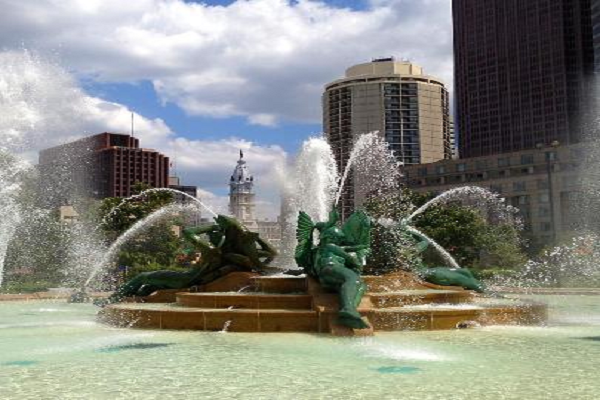 Logan Square Swann Memorial Fountain
