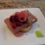 Wild Boar Pate with plum mostarda from Paradiso