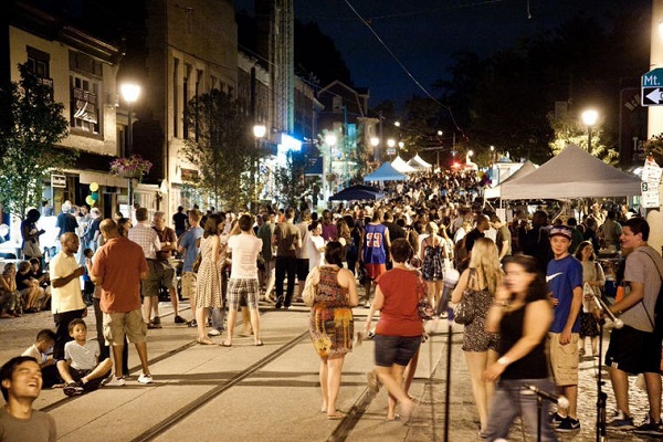 Mt. Airy Street Fare courtesy of Mt Airy