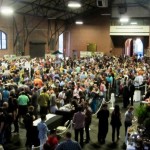 Opening Tap Crowd Inside The 23rd Street Armory