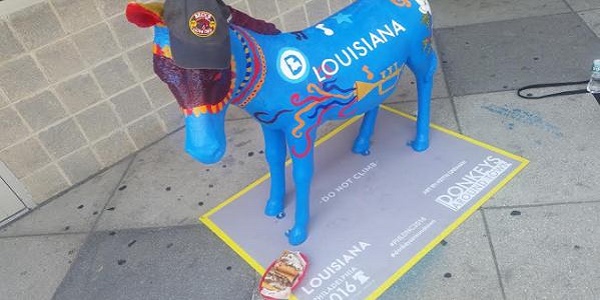 Louisiana Donkey With Beck's Train Wreck