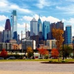 Philadelphia Skyline In The Fall