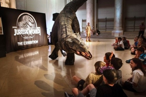 Jurassic World Exhibit at The Franklin Institute