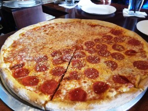 Cappelli's Pizzeria aka Big Gay Pizza Half Pepperoni & Cheese