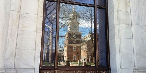 Reflextion of Independence Hall
