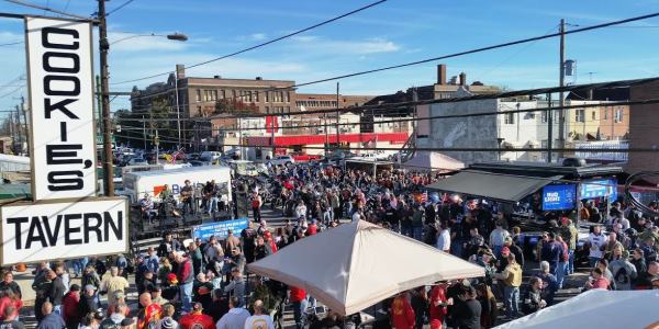 Marines Celebration At Cookies Tavern