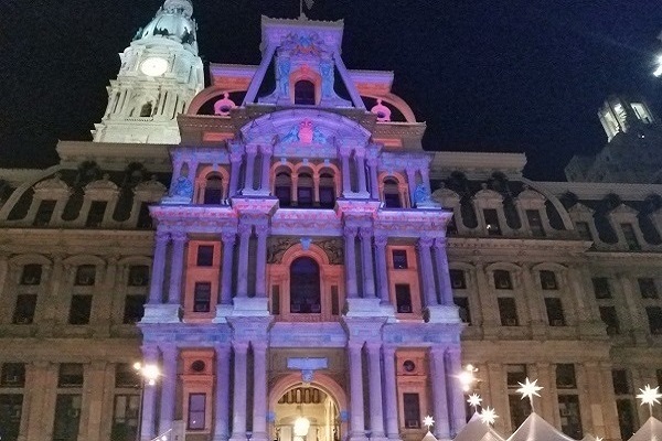 City Hall Holiday Light Show