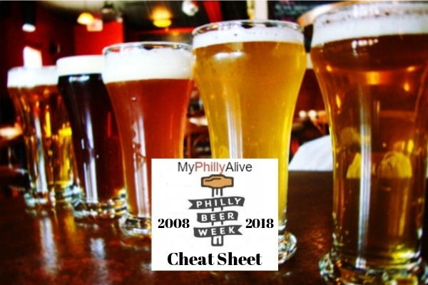 Philly Beer Week 2018 cheat sheet