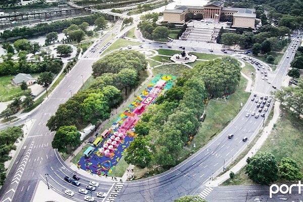 The Oval 2018 Aerial View