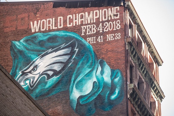 Philadelphia Eagles Mural 