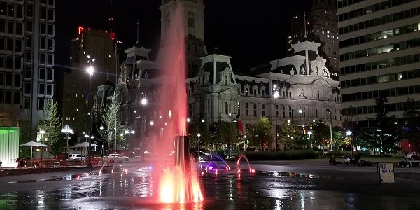 LOVE Park Fountain