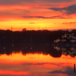 Philadelphia Boathouse Row Sunset by Hughe Dillion of Philly Chit Chat