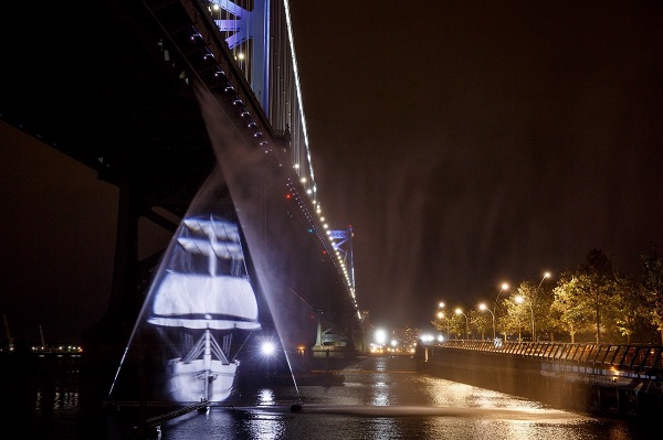 Ghost Ship At Penns Landing in Philadelphia