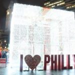 "The Present" at LOVE Park At Christmas Village