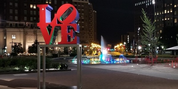 Love Park in Philadelphia