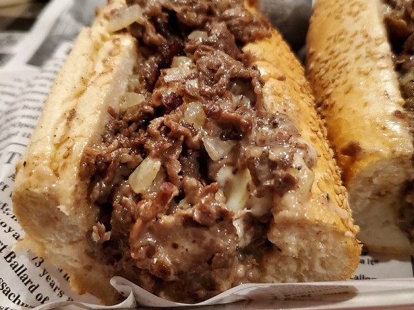 Cheesesteak From Cafe Carmela