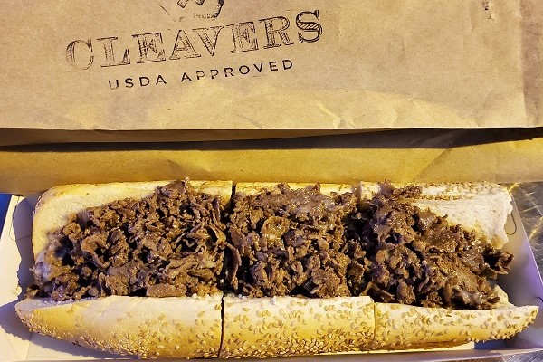 Cleavers Philly Cheesesteak