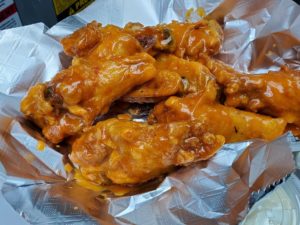 Curly's Wings with Buffalo Sauce