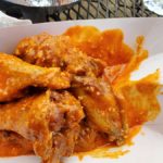 Goomba's wings with garlic sauce