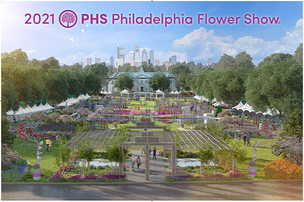 Philadelphia Flower Show 2021 at FDR Park