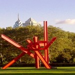 Iroquois Sculpture in Fairmount by Mark di Suervo