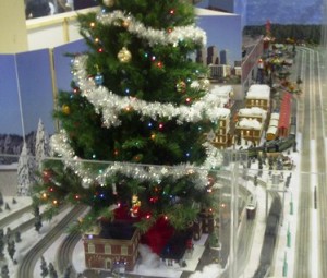 Train Display at the Reading Terminal Market in Philadelphia