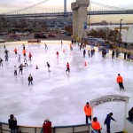 Ice Skating in Philadelphia at Blue Cross River Rink at Penns Landing