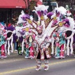 Mummers Parade in Philadephia - Two Street String Band 2000 - photo by John Fischer