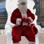 Santa Claus in Manayunk Philadelphia